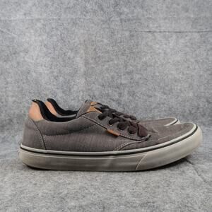 Vans Shoes Mens 11 Sneakers Era Skate Casual Canvas Lace Up Gray Brown Active